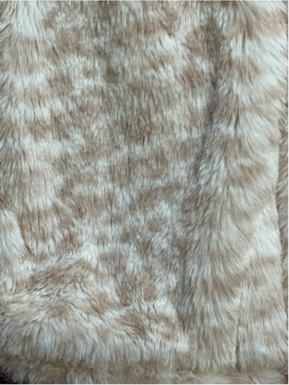 Girls 0-3 months rz by Rachel Zoe pink & white faux fur jacket